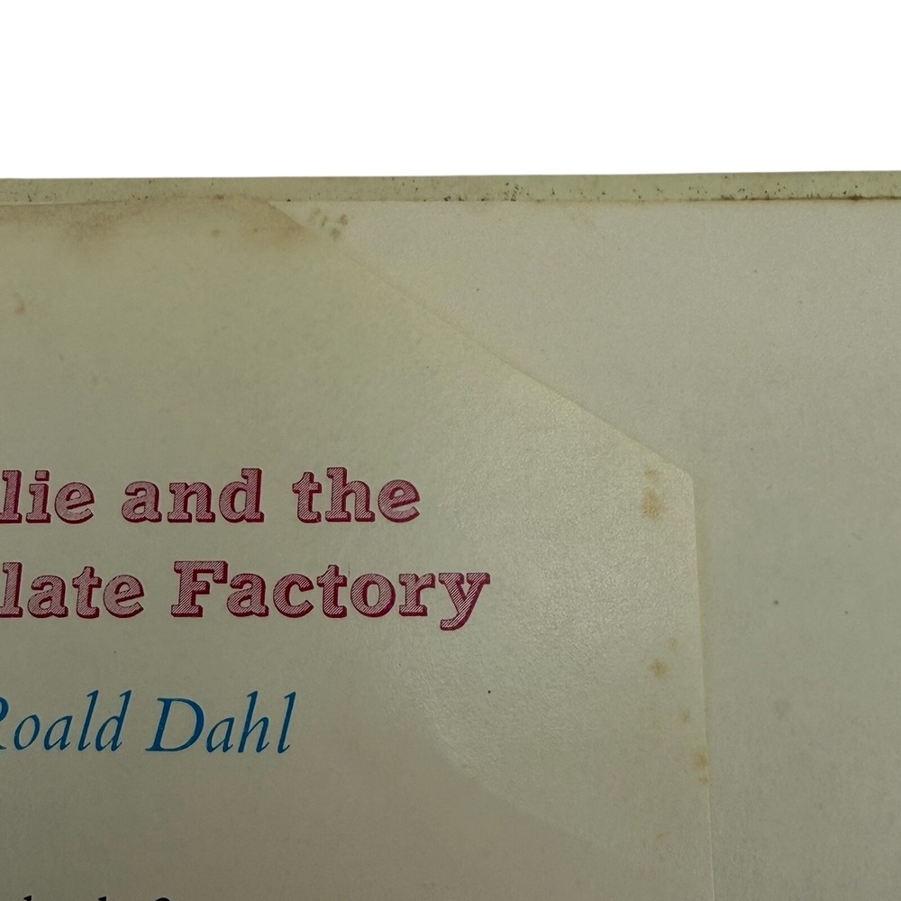 Charlie and The Chocolate Factory-Revised Edition 1973 Roald Dahl-VG-Willy Wonka - Picture 14 of 16
